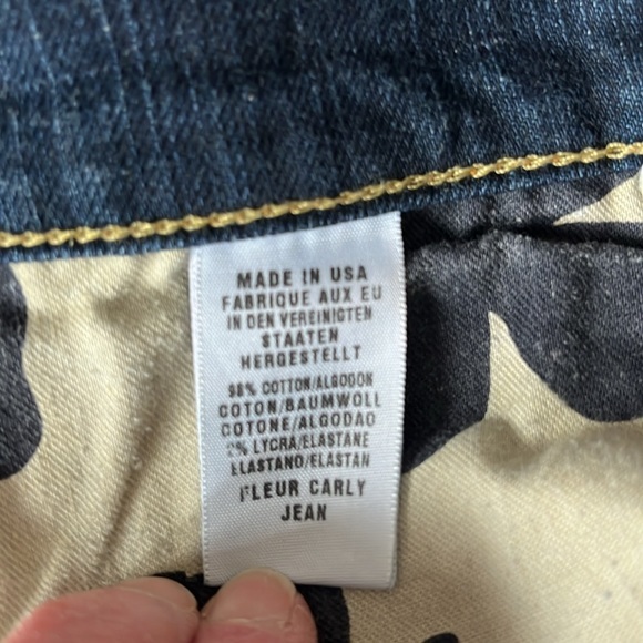 Lucky Brand Premium Denim Fleur Carly Bootcut Jean Size‎ 12/31 - Picture 9 of 15